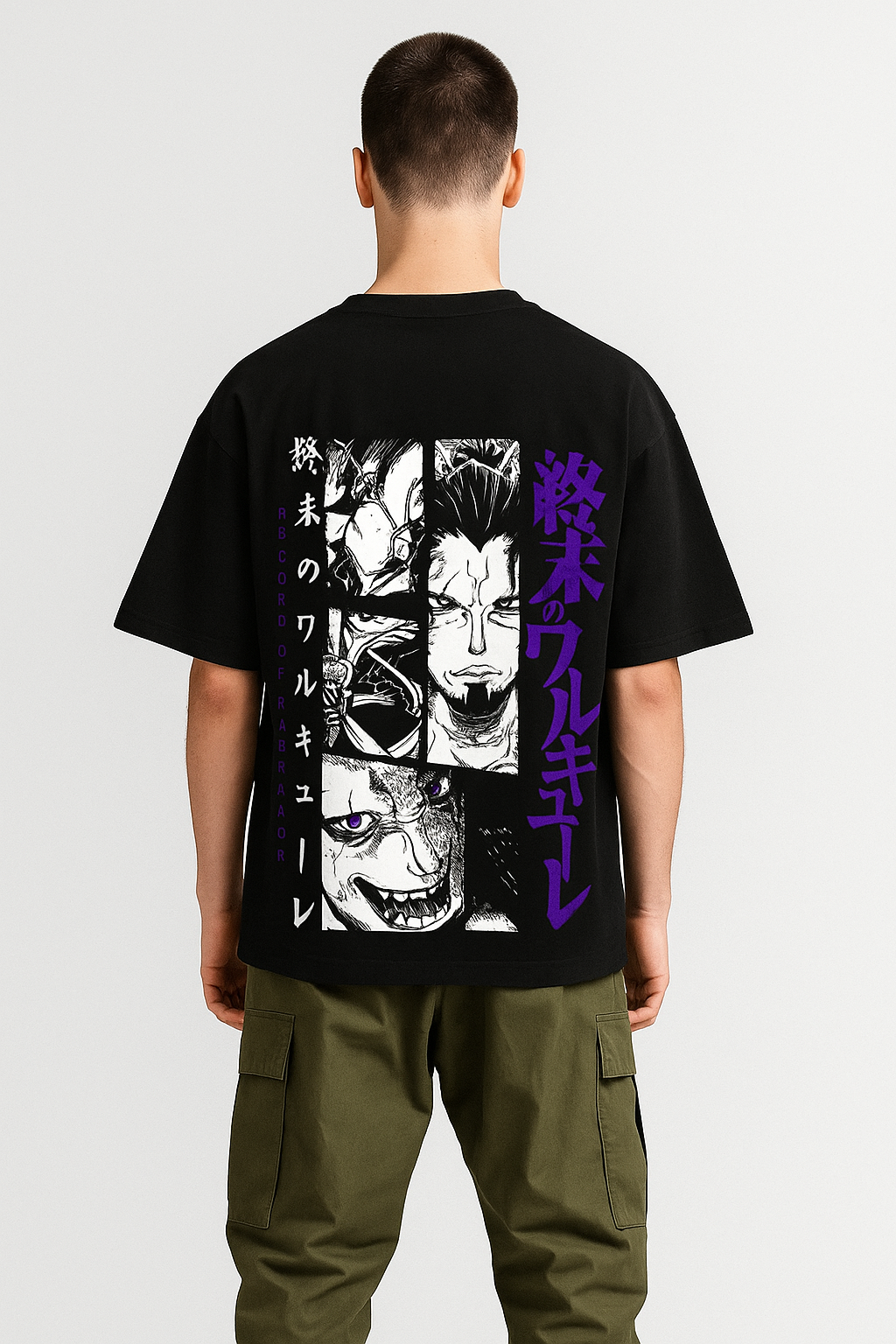 Record of Ragnarok "Ragnarok Panel" Oversized T-Shirt | Gods vs Humans Tee