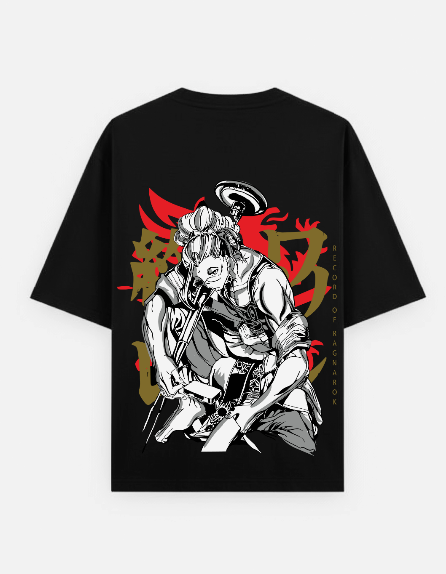 Record of Ragnarok "Buddha" Oversized T-Shirt | Shūmatsu no Warukyūre Tee