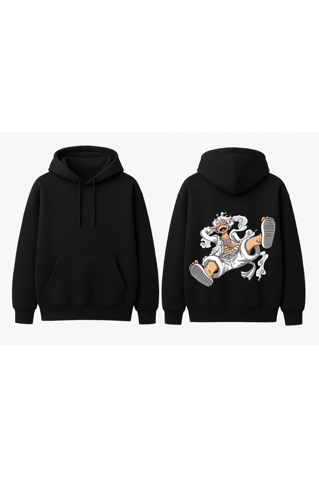 One Piece Luffy Gear Fifth (Nika) Playful Oversized Hoodie | Joy Boy Fleece